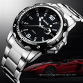 Skone 7147 hot sale model black colour wrist watch